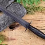 Carbon Steel Back Commando Dagger Knife